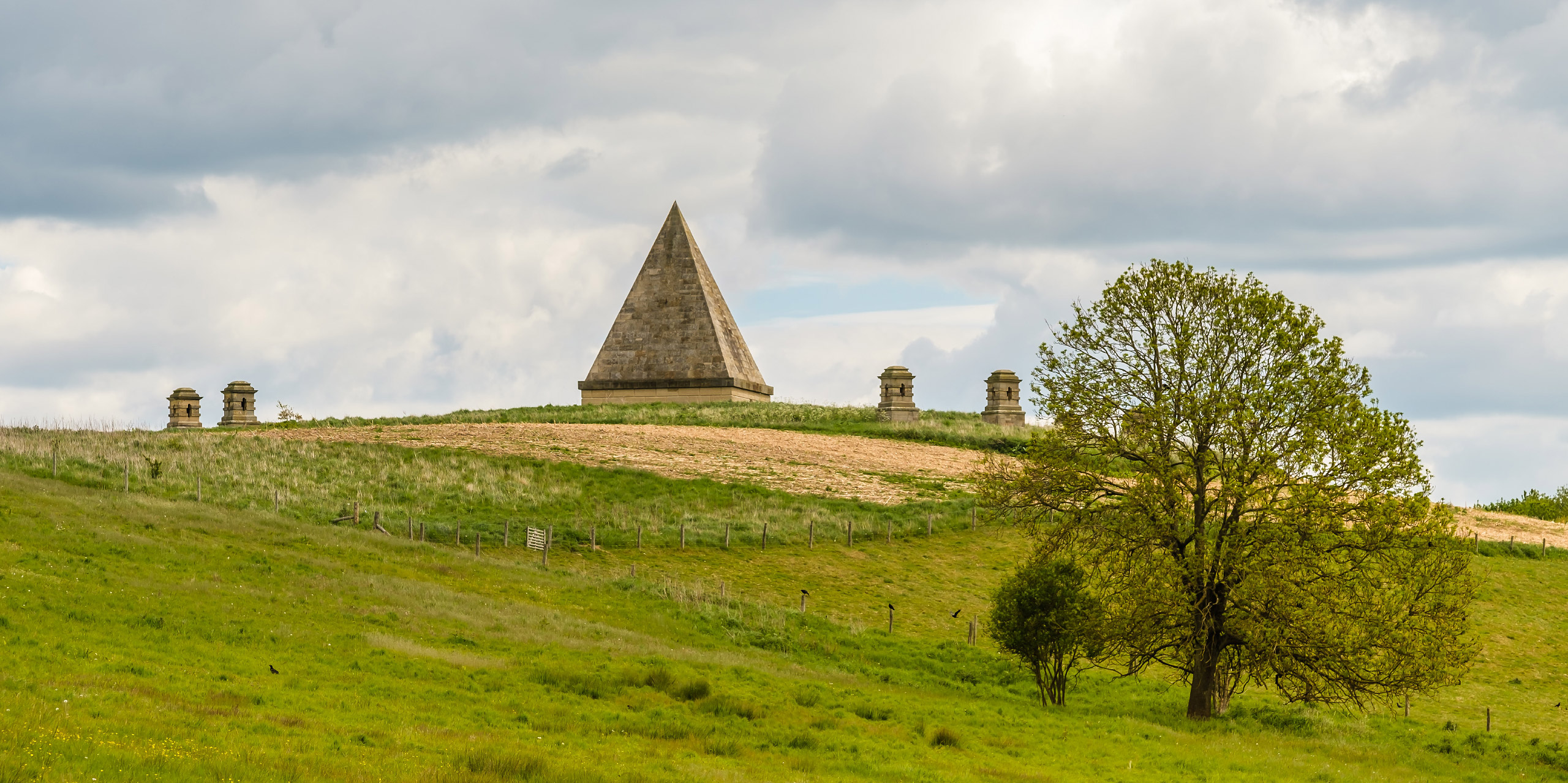 Pyramid on St Anne's Hill, Castle Howard